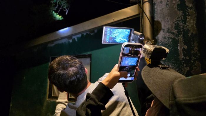 黑夜中的微光救援！新北動保處運用熱顯像科技，成功救出受困山區浪犬