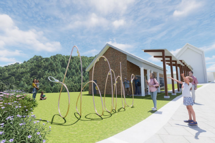 牽起希望的線條！瑞芳動物之家公共藝術《心繫同遊》為毛寶貝點亮回家之路