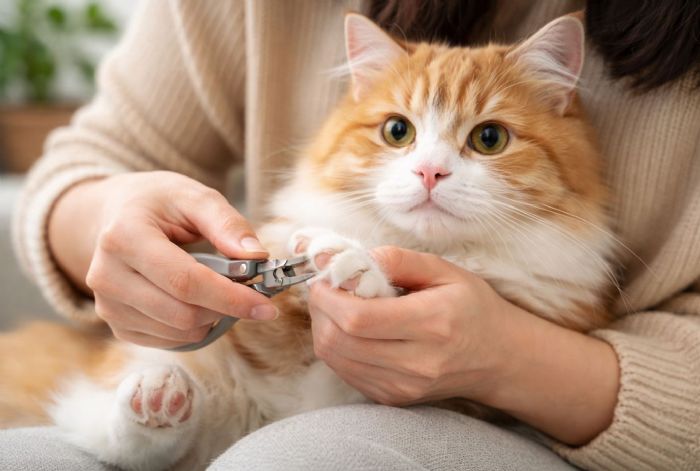 貓咪剪指甲總是掙扎？常見原因與正確處理方式