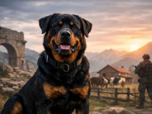 羅威那犬完整介紹｜外表強悍、內心穩定的守護型犬種