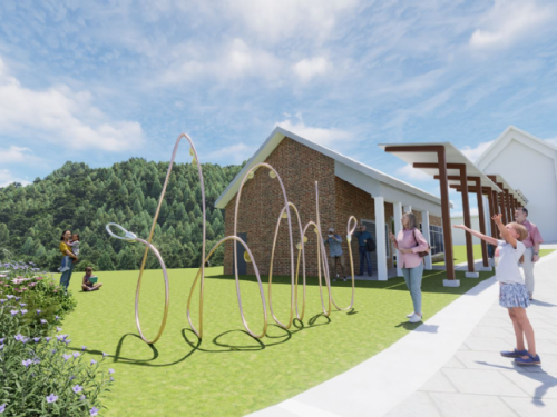 牽起希望的線條！瑞芳動物之家公共藝術《心繫同遊》為毛寶貝點亮回家之路