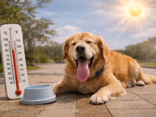 天氣太熱小心毛孩中暑！常見徵兆與降溫方法解析