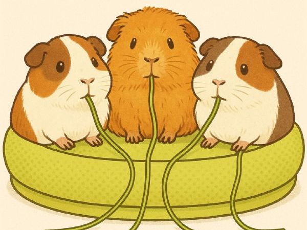 咕嚕咕嚕小毛球集合！天竺鼠新手 × 進階飼主照護講座開課囉～一起成為牠的超級神隊友！