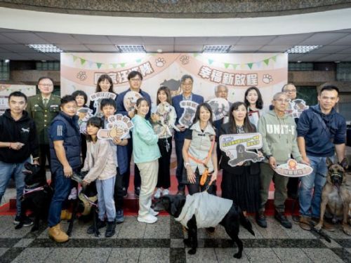 國家汪汪隊榮耀退役！農業部攜手民間力量，為英雄犬打造安心幸福的第二人生