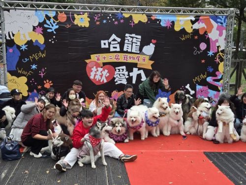 毛孩也有尾牙趴！信義廣場暖心開席，認養與健康一次到位