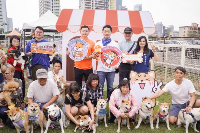 臺北「狗狗春遊趣」熱鬧登場，毛孩家庭齊聚同樂，打造更友善的寵物城市生活